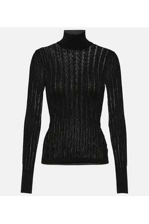 Alaïa AlaÃ¯a Crinoline turtleneck sweater
