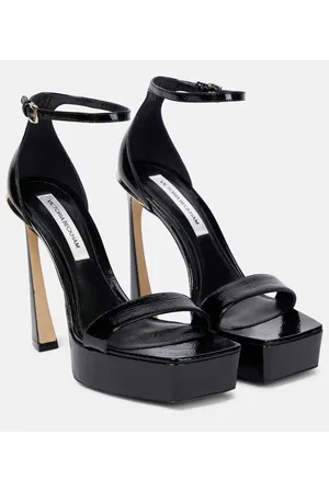 Victoria Beckham Patent leather platform sandals