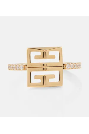 Givenchy 4G SwarovskiÂ® crystal-embellished ring
