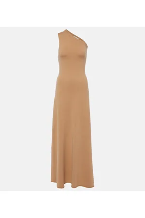 EXTREME CASHMERE NÂ°301 Swan cashmere-blend maxi dress
