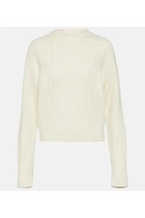 CO Ribbed-knit wool and cashmere sweater