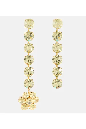 MAGDA BUTRYM Crystal-embellished drop earrings