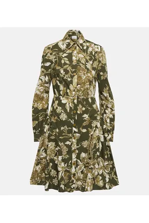 Erdem Apolonia cotton shirt dress