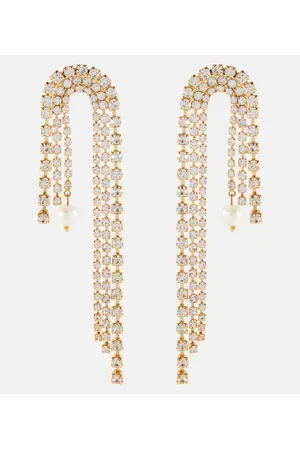 MAGDA BUTRYM Crystal-embellished earrings