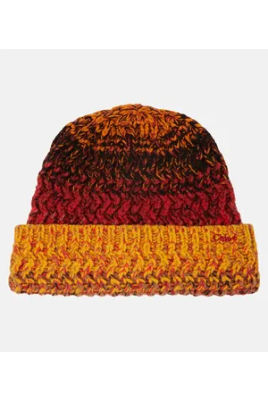 Chloé ChloÃ© Striped cashmere beanie