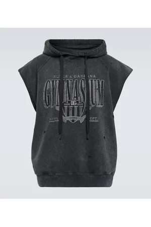 Dolce & Gabbana Printed cotton jersey hoodie