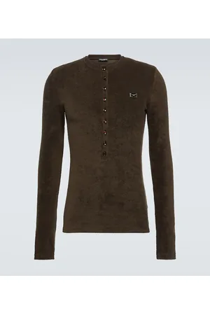 Dolce & Gabbana Ribbed-knit cotton cardigan