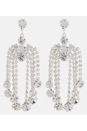 MAGDA BUTRYM Crystal-embellished drop earrings
