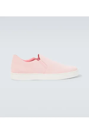 Manolo Blahnik Nadores suede slip-on shoes