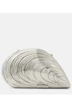 Simkhai Bridget shell clutch