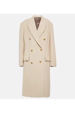 Acne Studios Double-breasted wool-blend coat