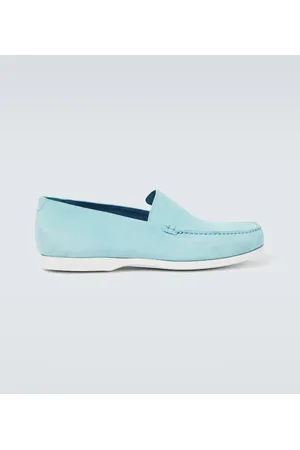 Manolo Blahnik Monaco suede loafers