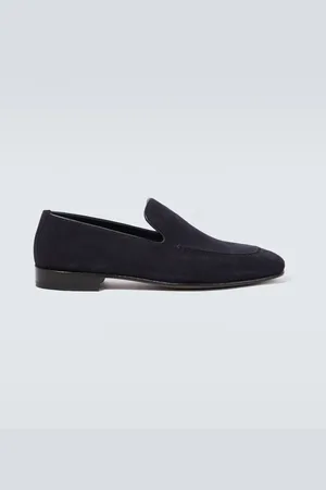 Manolo Blahnik Truro suede loafers