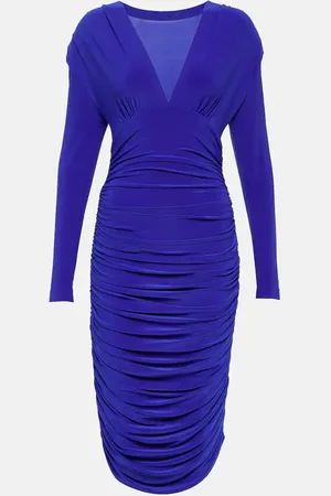 Norma Kamali Ruched midi dress