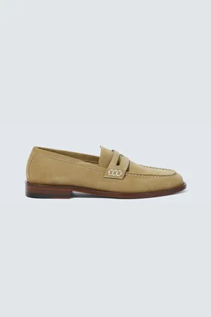 Manolo Blahnik Perry suede loafers