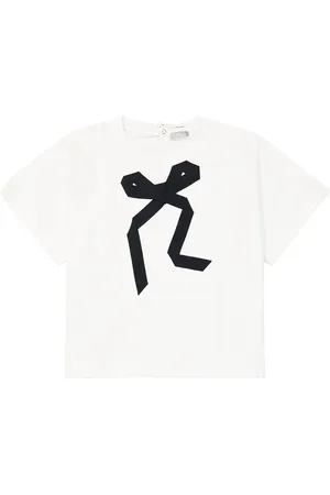 Il gufo Printed cotton-blend T-shirt