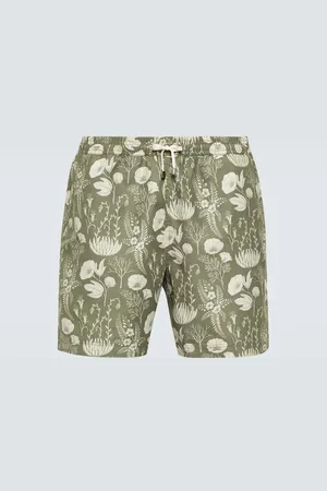 Sunspel Katie Scott printed swim trunks