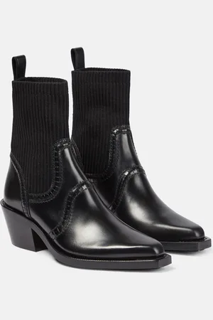 Chloé ChloÃ© Nellie leather ankle boots