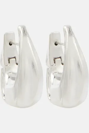 Khaite Olivia hoop earrings