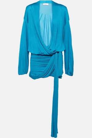 BLUMARINE Draped minidress