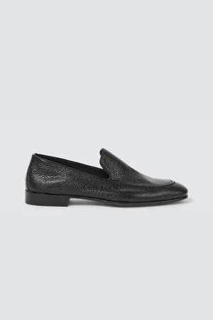 Manolo Blahnik Truro leather loafers