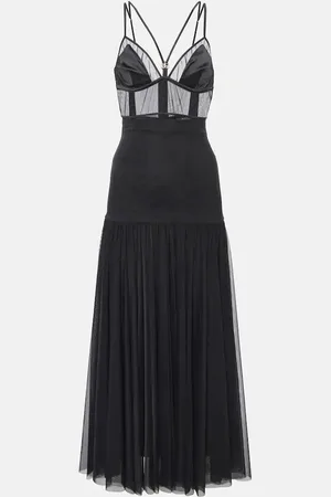 Dolce & Gabbana Panelled bustier midi dress