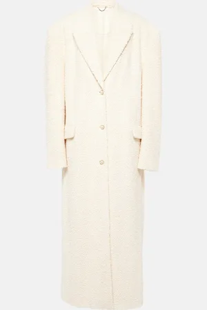 MAGDA BUTRYM Single-breasted bouclÃ© coat
