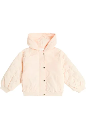 Chloé ChloÃ© Kids Embroidered padded jacket