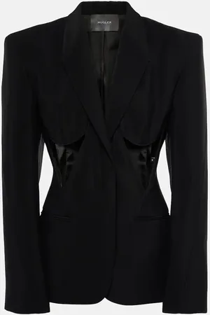 MUGLER Cutout blazer