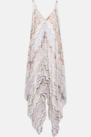 Missoni Zig Zag lamÃ© beach dress