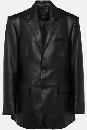 WARDROBE.NYC Oversized leather blazer