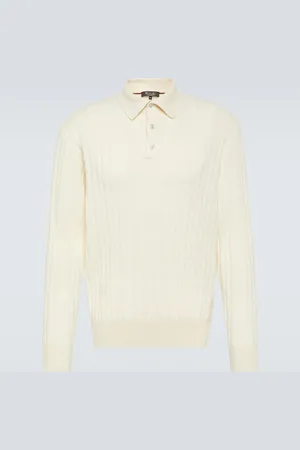 Loro Piana Shibumi cashmere polo sweater