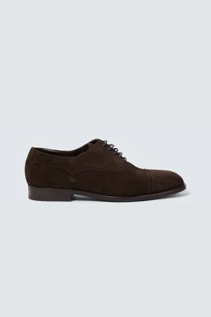 Manolo Blahnik Witney suede brogues