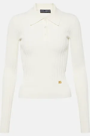 Dolce & Gabbana Long-sleeved polo shirt