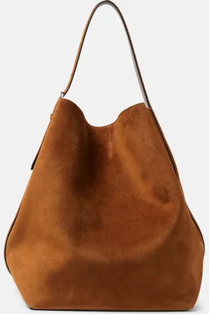 Totême Belted suede tote bag