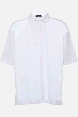 Loro Piana Linen polo shirt
