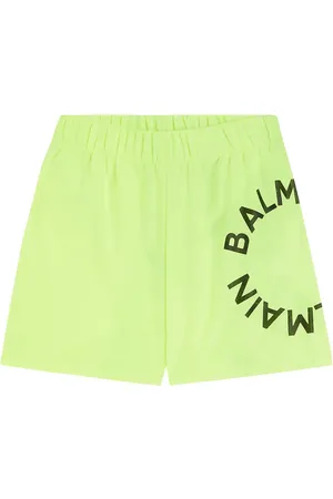 Balmain Logo swim trunks