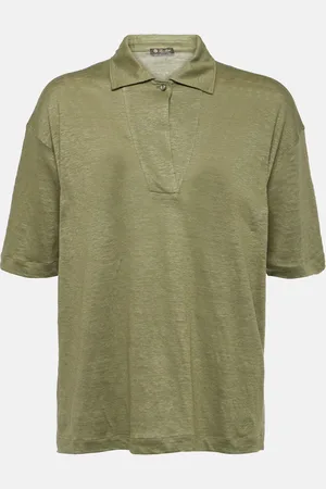 Loro Piana Linen polo top