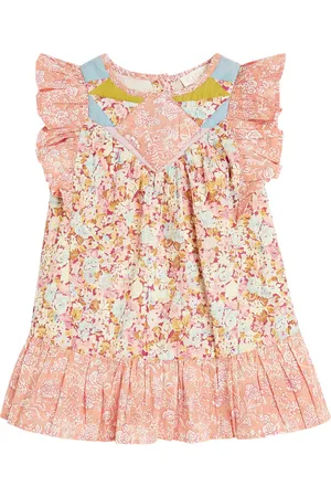 Louise Misha Baby Jyoti floral cotton dress