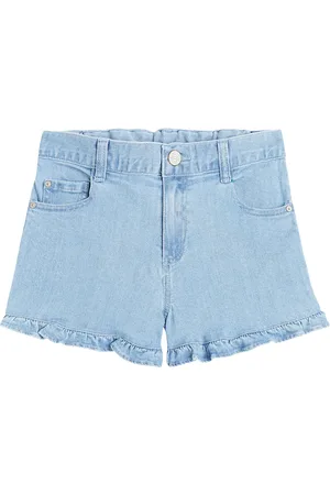 Tartine Et Chocolat Embroidered cotton-blend shorts