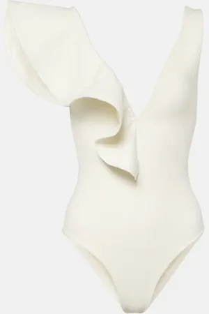 JOHANNA ORTIZ Ruffled swimsuit