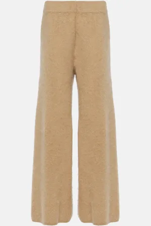 Lisa Yang Ellery brushed cashmere flared pants