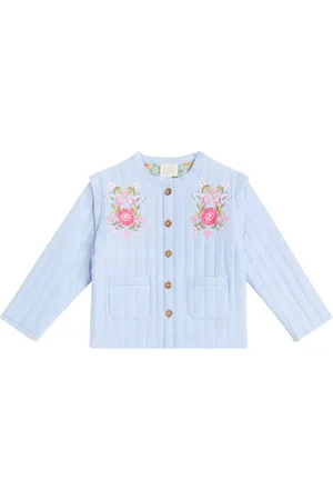 Louise Misha Mauricette embroidered cotton jacket