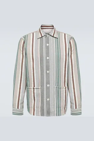 Orlebar Brown Barkley striped cotton shirt