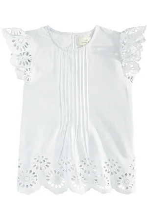 Konges Sløjd Konges SlÃ¸jd Posey broderie anglaise cotton top