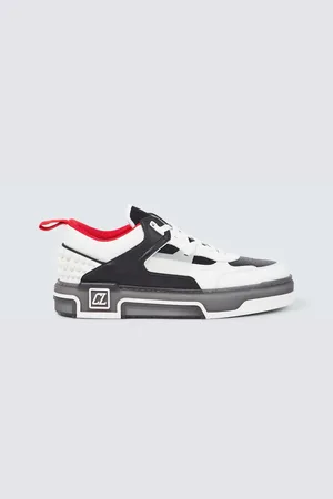 Christian Louboutin Astroloubi leather-trimmed sneakers