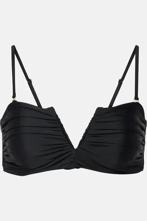Jade Swim Calla ruched bikini top