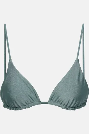 Jade Swim Via triangle bikini top