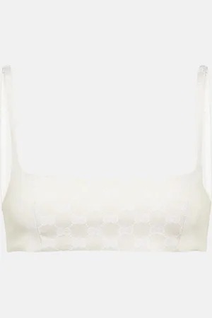 Gucci GG gabardine bra top