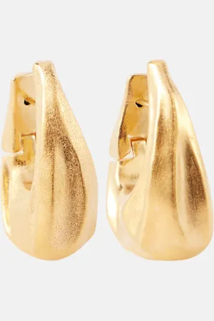 Khaite Olivia Small 18kt -plated hoop earrings